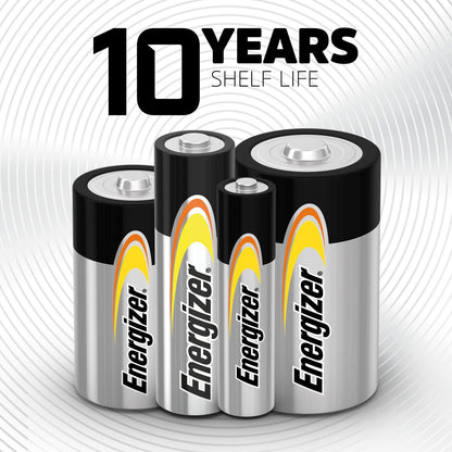 Energizer 9 Volt Alkaline Batteries 8 Pack