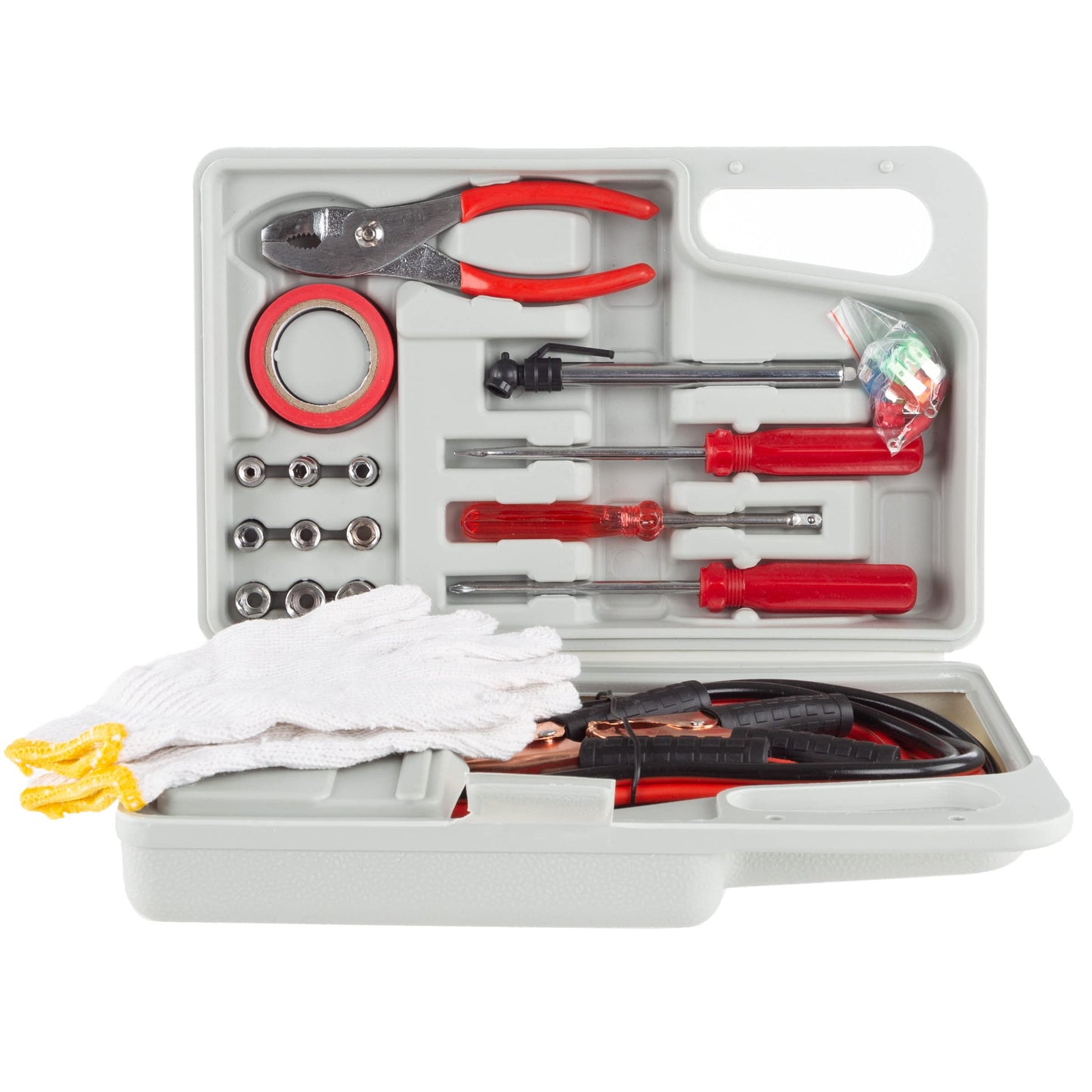 30-Piece Roadside Emergency Car Kit Essentials