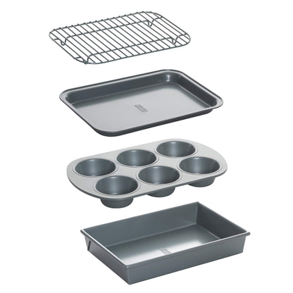 Chicago Metallic Non-Stick Toaster Oven Set - 4-Piece