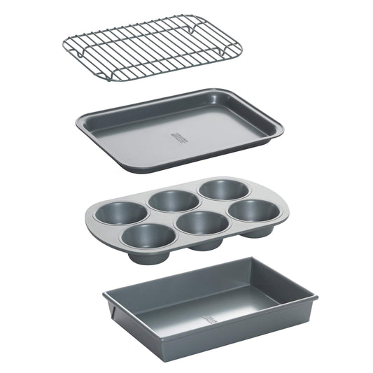 Chicago Metallic Non-Stick Toaster Oven Set - 4-Piece
