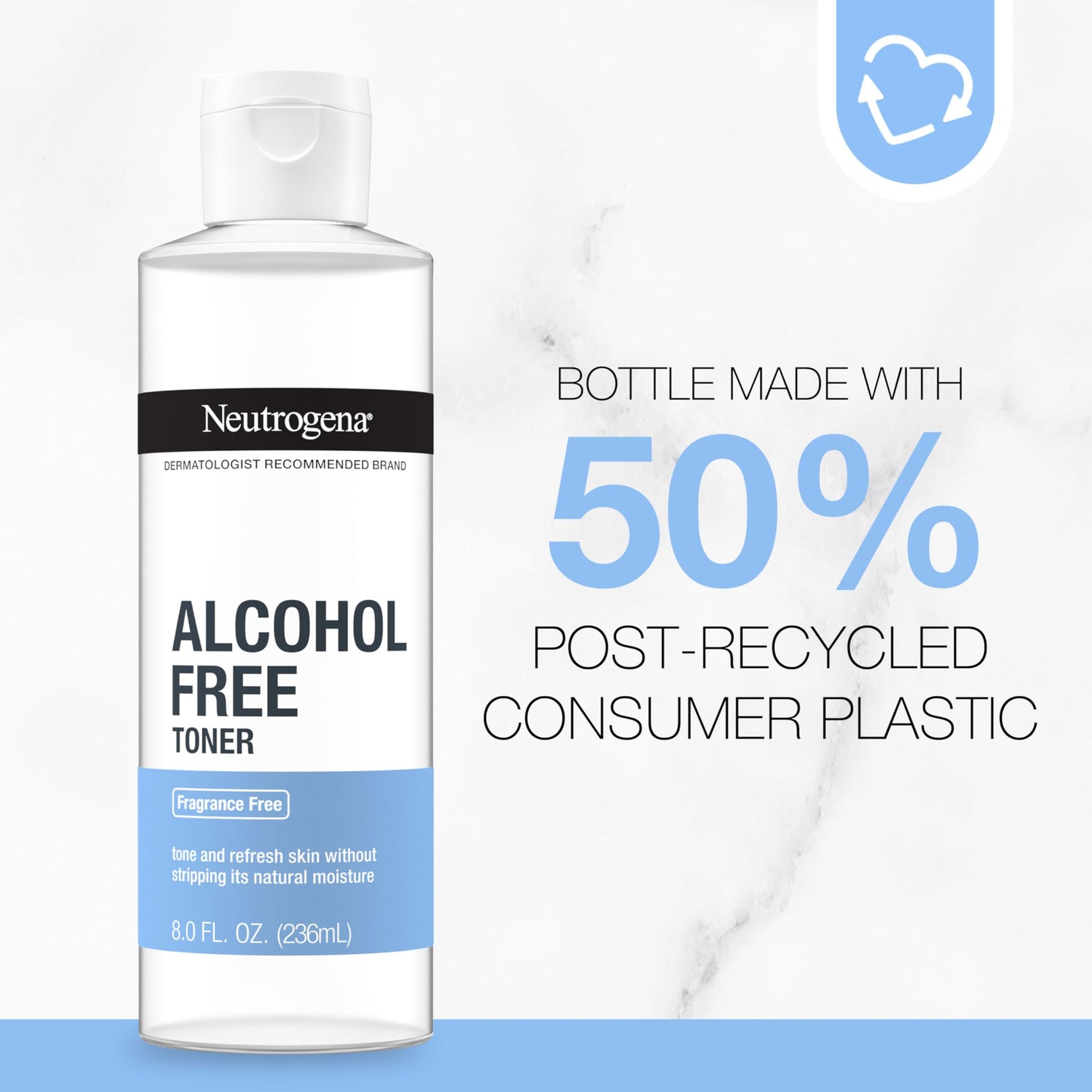 Neutrogena Alcohol-Free Face Toner, 8 fl. oz