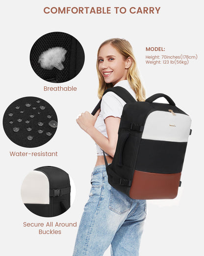 LOVEVOOK Travel Backpack with Packing Cubes