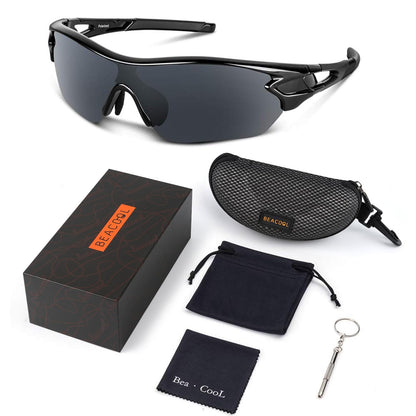 Polarized Sports Sunglasses for Men and Women
