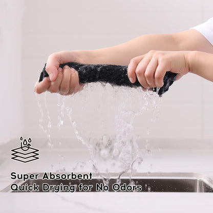 12 Pack Microfiber Cleaning Cloths for Housekeeping