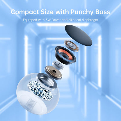 Portable Bluetooth Speaker with Loud Stereo Sound