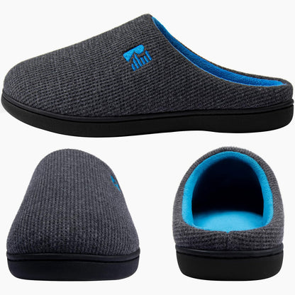 RockDove Men's Memory Foam Slippers, Size 9-10