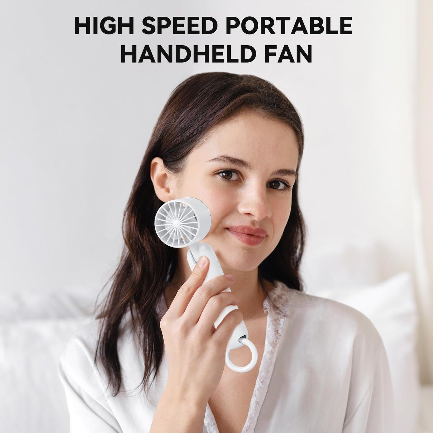 Portable USB Rechargeable Turbo Mini Fan