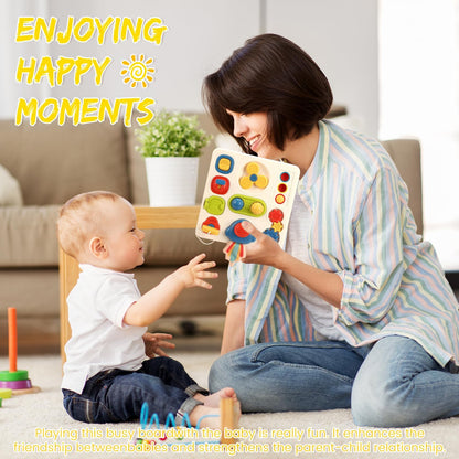 Montessori Busy Board Toy for Toddlers