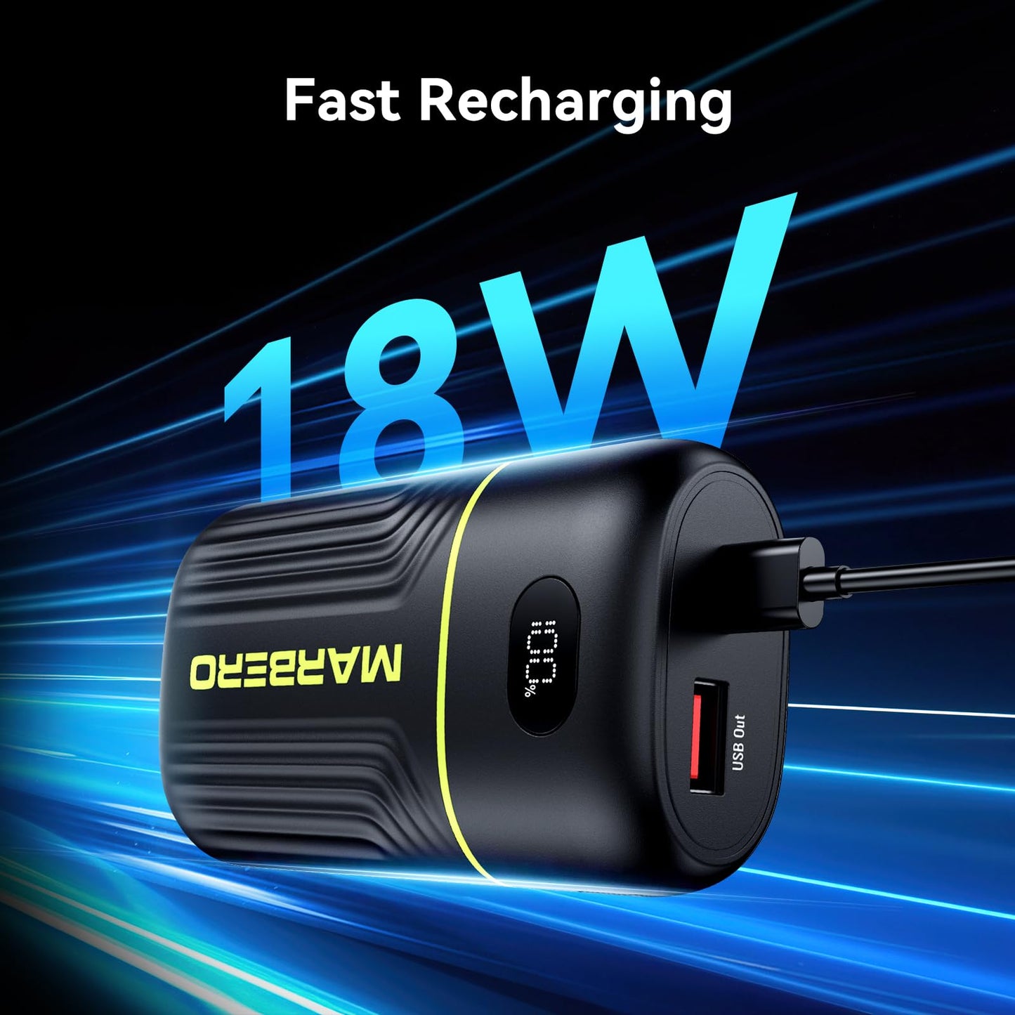 10000mAh MARBERO Portable Power Bank USB-C