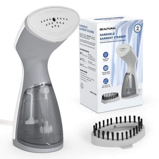 BEAUTURAL Portable Clothes Steamer for All Fabrics