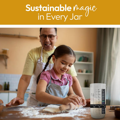 Sourdough Starter Kit with Jar and Accessories