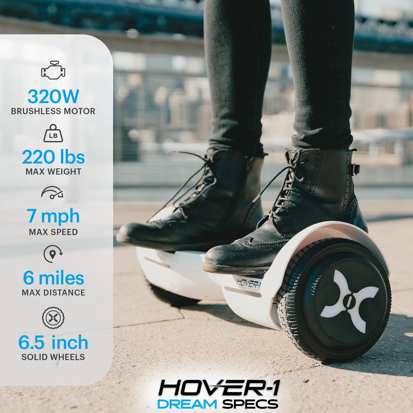 Hover-1 Electric Self Balancing Hoverboard 6 Mile Range