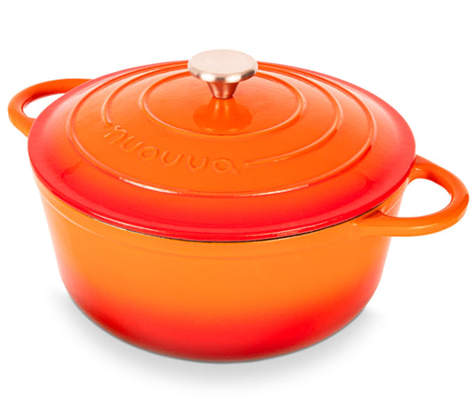 6.4 Quart Cast Iron Dutch Oven with Lid
