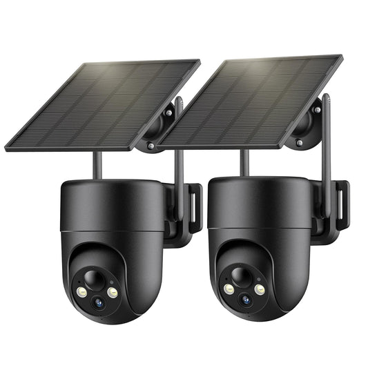 2 Pack ELYSOO Wireless Outdoor Security Cameras