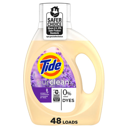 Tide Purclean Liquid Laundry Detergent, 48 Loads