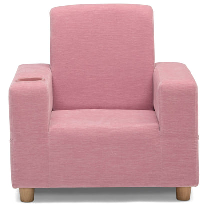 GAP GapKids Upholstered Chair, Blush