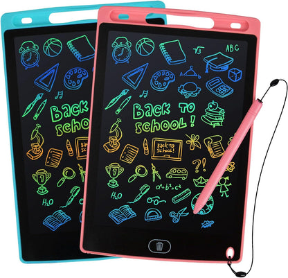 LCD Writing Tablet 2-Pack Doodle Boards for Kids