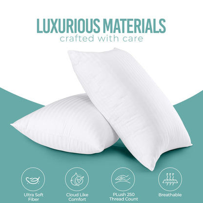 Utopia Bedding Cooling Pillows Set of 2