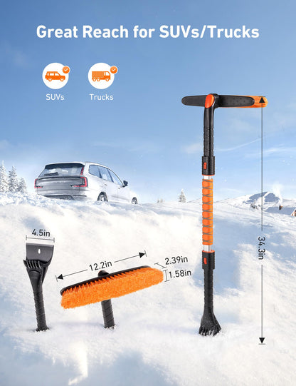 AstroAI 39.37" Ice Scraper and Snow Brush