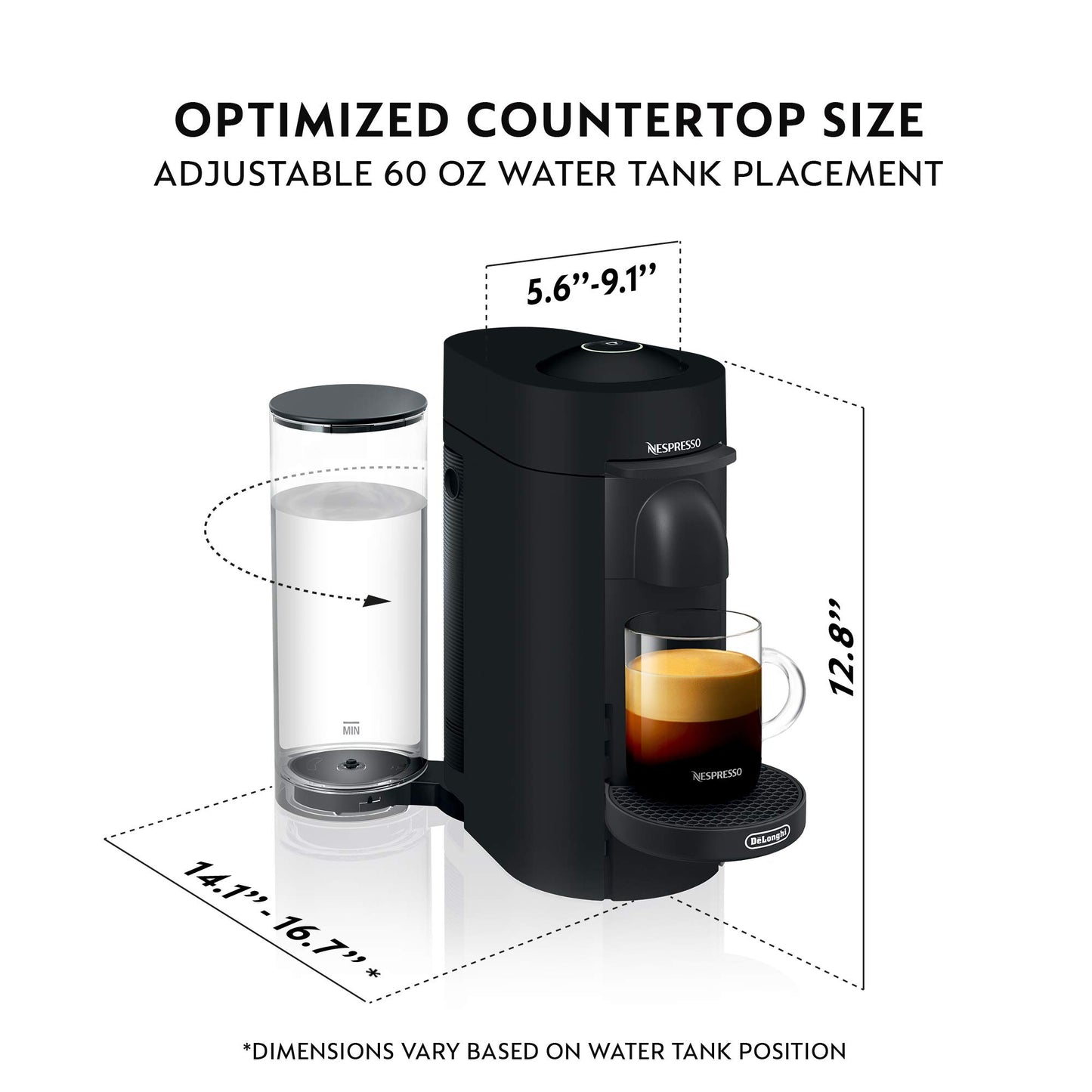 De'Longhi Vertuo Plus Deluxe Coffee Maker