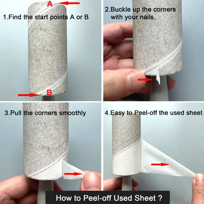 BAILALIBO Lint Roller, 660 Sheets Lint Rollers for Pet Hair Extra Sticky, 3 Handles + 6 Refills, Lint Remover for Clothes, Couch, Dog, Cat Hair, Strong Sticky Lint Roller Refills, Pet Hair Removal.