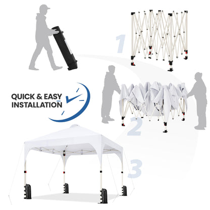 10x10 Pop Up Canopy Tent by Yaheetech