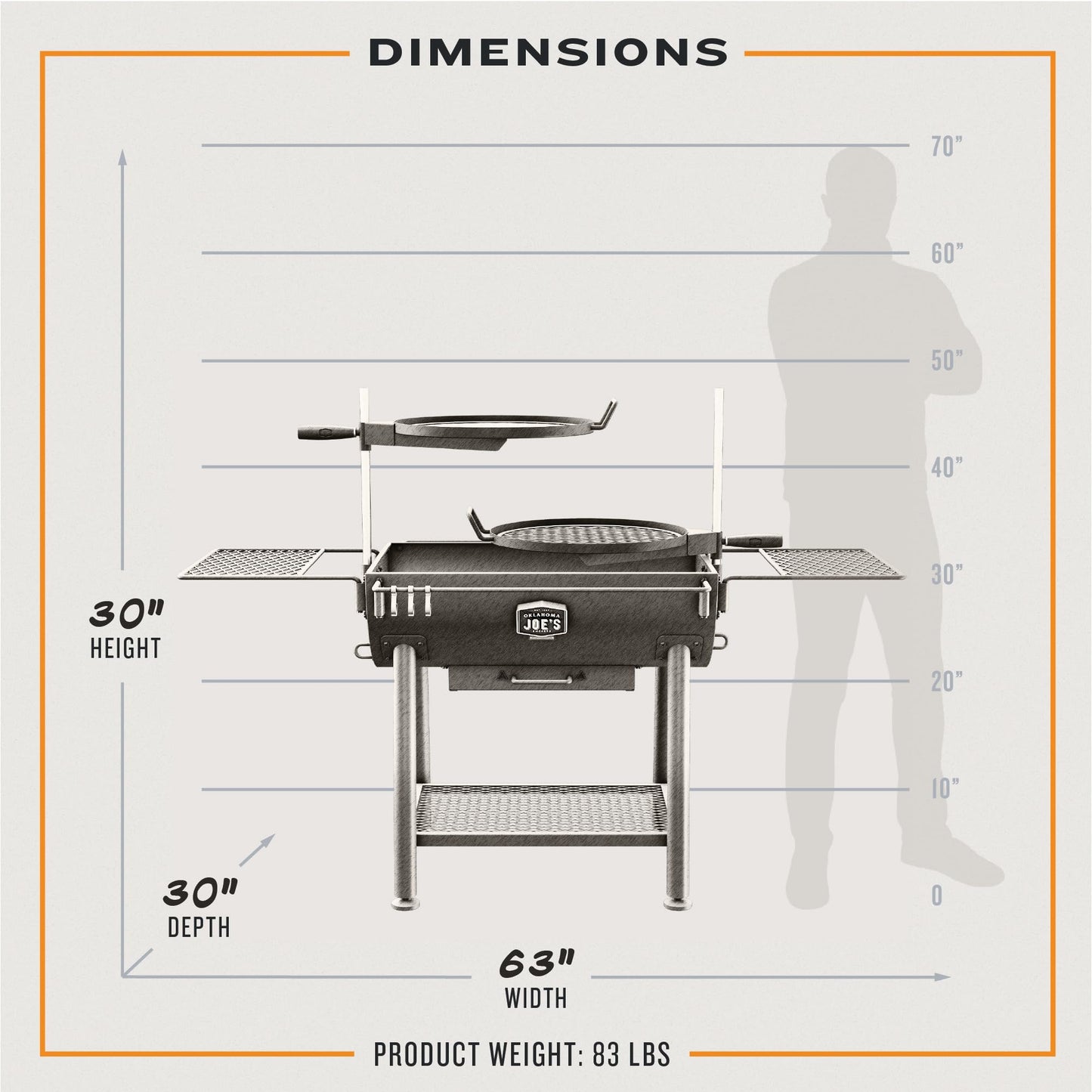 Char-Broil Barrel Charcoal Grill - Firecraft Series