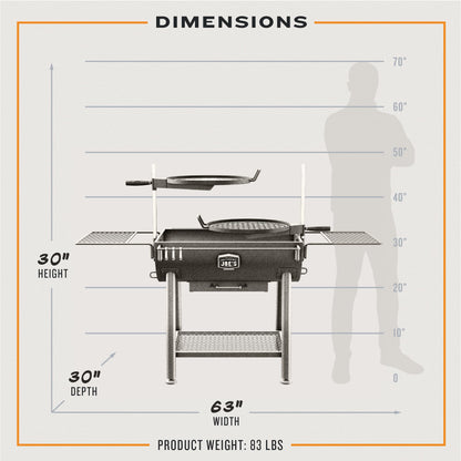 Char-Broil Barrel Charcoal Grill - Firecraft Series