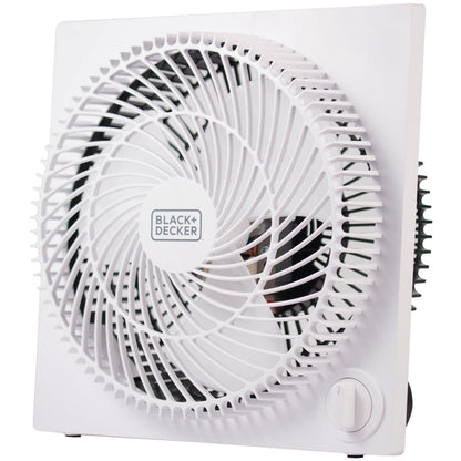 BLACK+DECKER 9-Inch Quiet Tabletop Box Fan