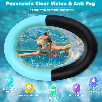 Kids Swim Goggles with Anti-Fog UV Protection