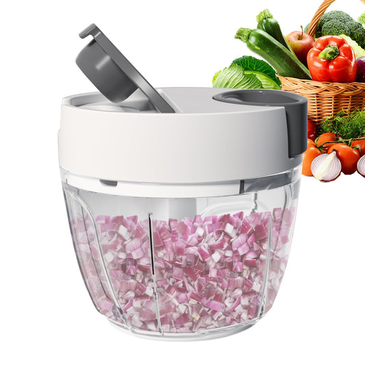 Manual Vegetable Chopper with Garlic Mincer 650ml