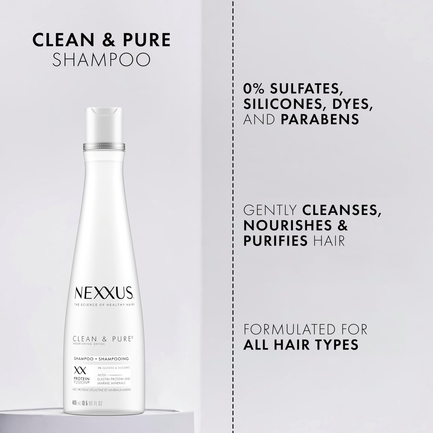 NEXXUS Clarifying Shampoo with ProteinFusion 13.5 oz