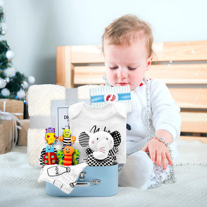 Baby Gift Basket 10Pcs Set for Newborns
