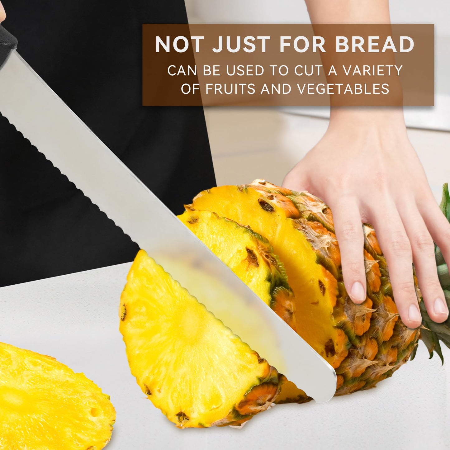 10-Inch HUNTER.DUAL Serrated Bread Knife