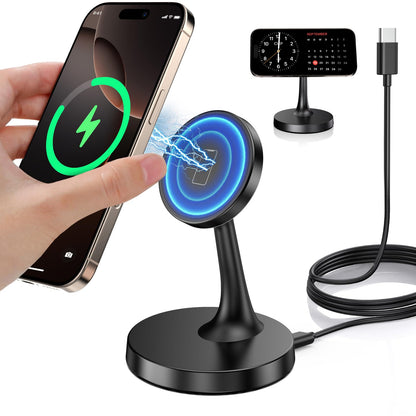 Magnetic 15W Wireless Charger for iPhone and AirPods