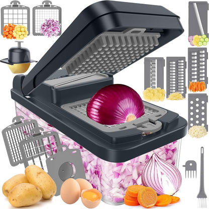 SpaceHacks 12-in-1 Vegetable Chopper
