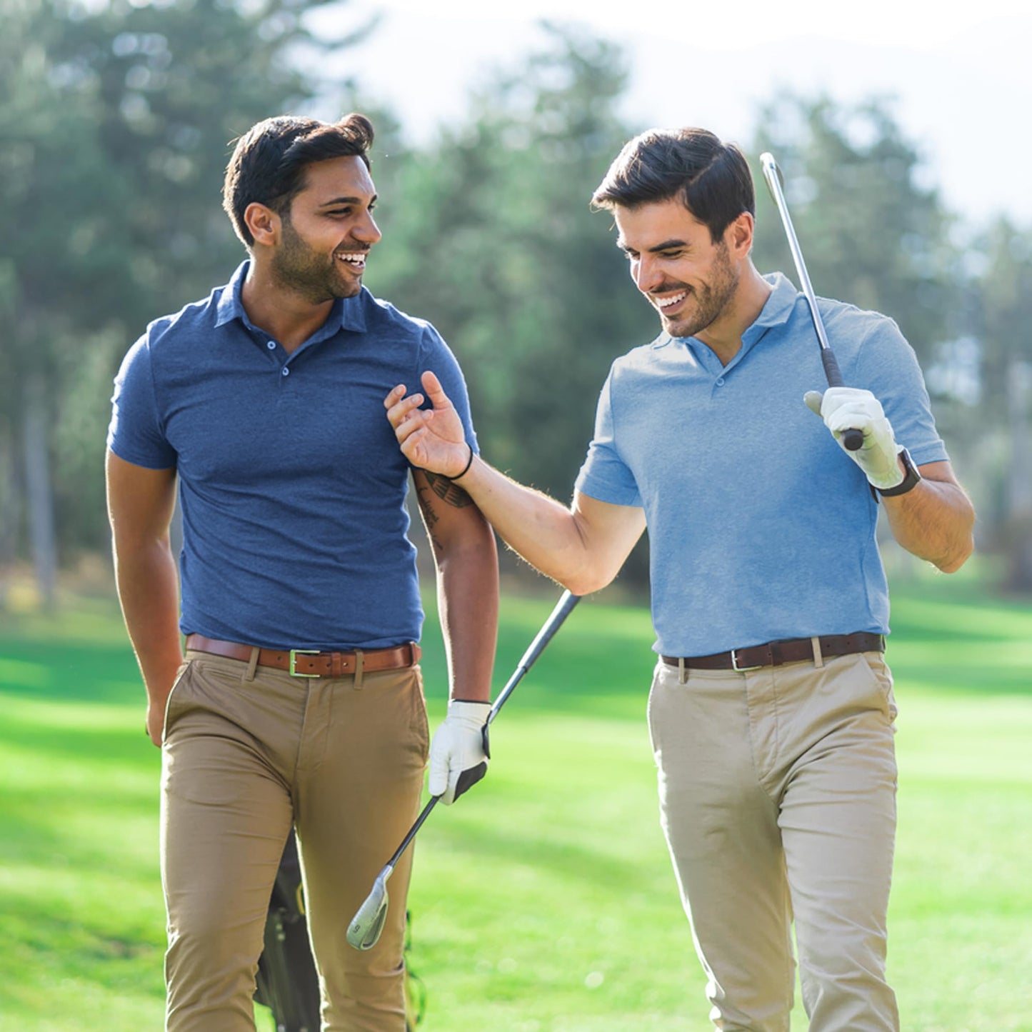 BALENNZ Men's Quick-Dry Athletic Polo Shirt Pack