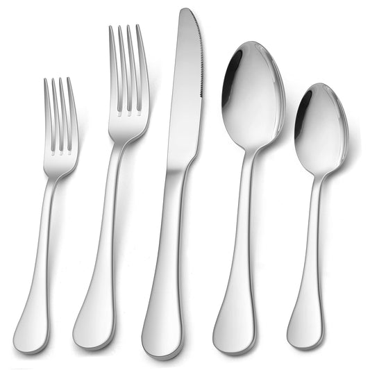 20-Piece HaWare Stainless Steel Flatware Set