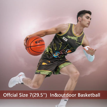 29.5" Size 7 Composite Leather Basketball for All