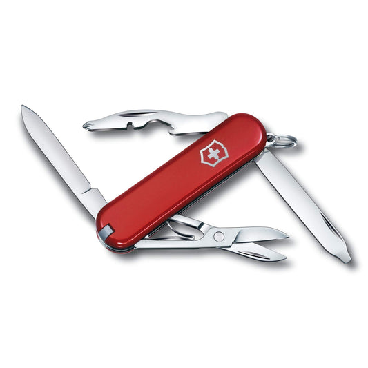 Victorinox Swiss Army Rambler Pocket Knife, Red
