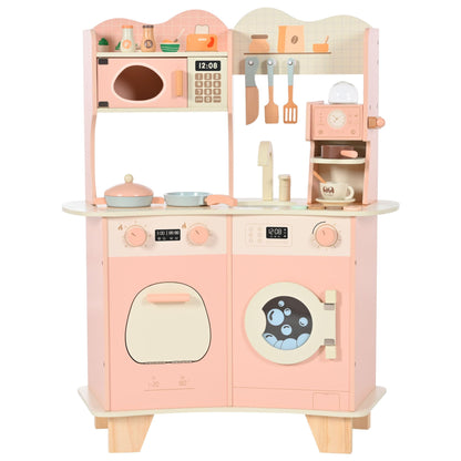 Wooden Play Kitchen Set for Kids by OLLIKIVI
