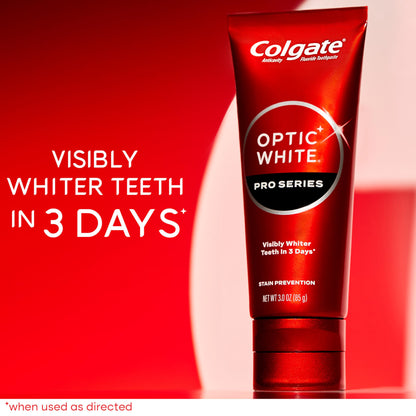 2 Pack Colgate Optic White Toothpaste with Peroxide