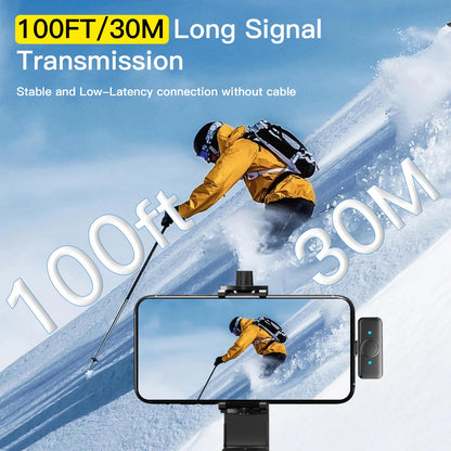 2 Pack Wireless Bluetooth Microphones for iPhone