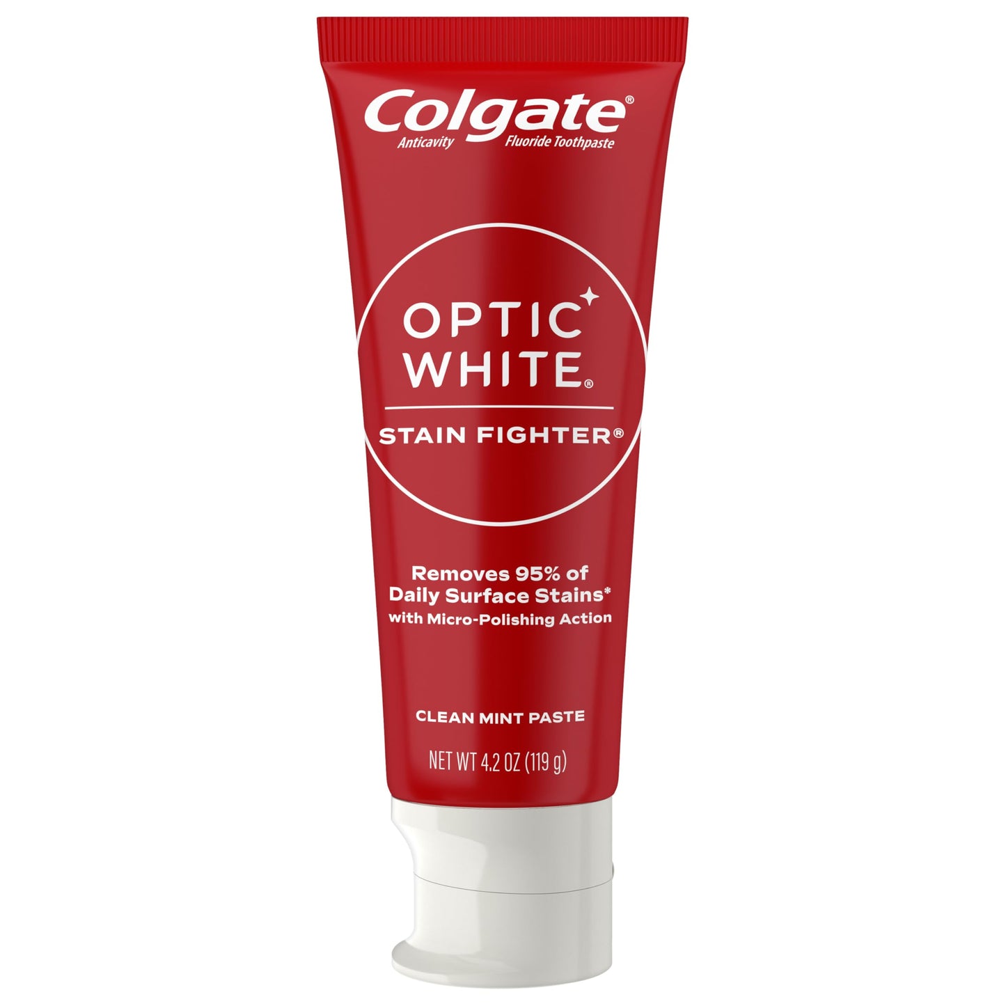 Colgate Whitening Toothpaste, Stain Fighter, 4.2 Oz