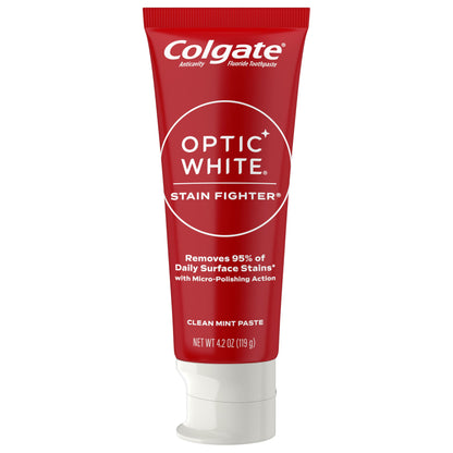 Colgate Whitening Toothpaste, Stain Fighter, 4.2 Oz