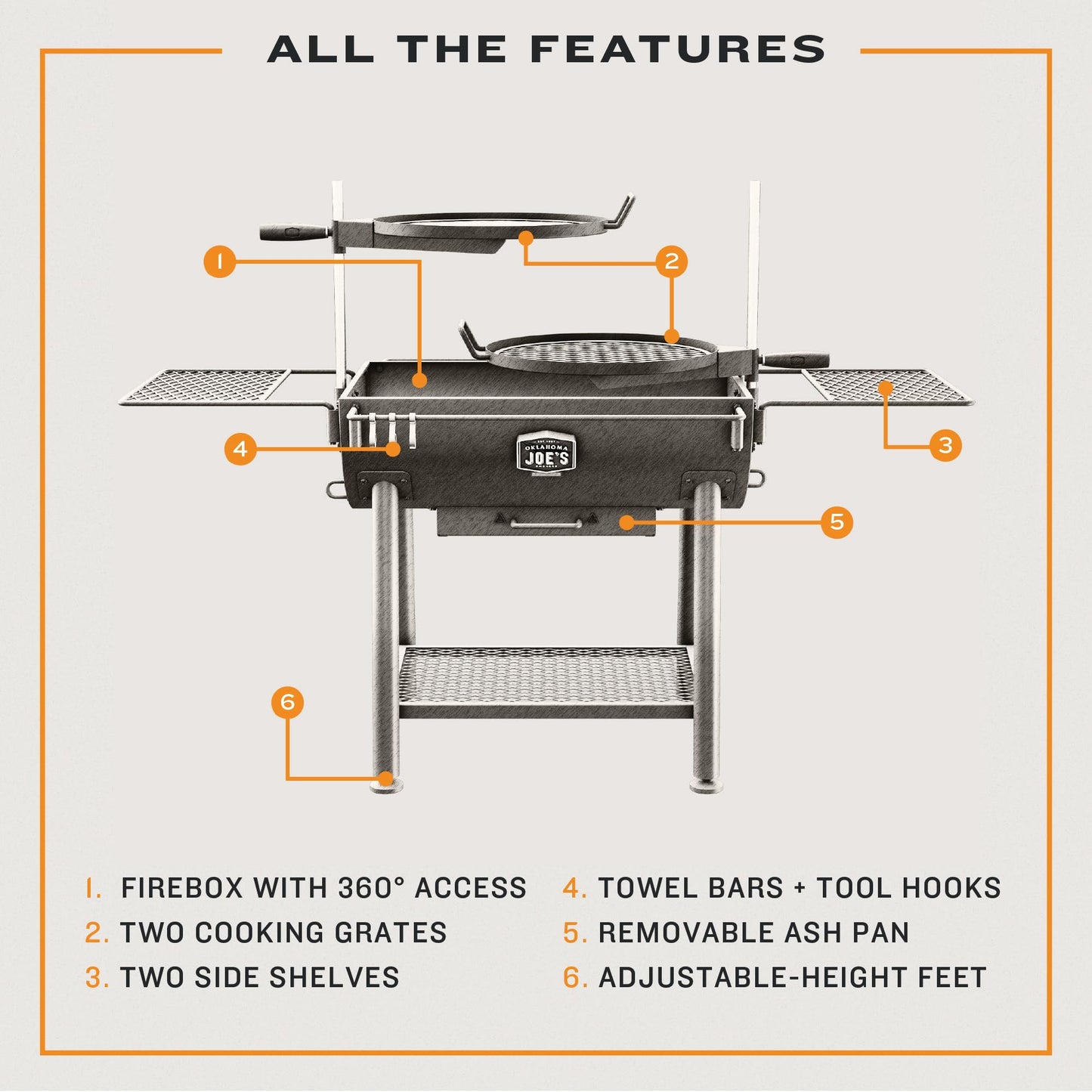 Char-Broil Barrel Charcoal Grill - Firecraft Series
