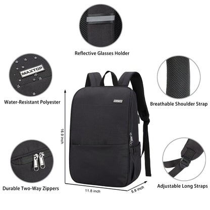 MAXTOP Laptop Backpack with USB Charging Port