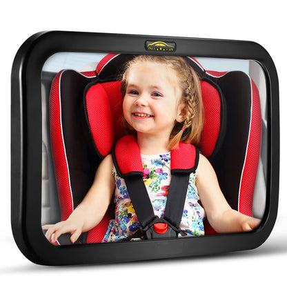 DARVIQS Baby Car Mirror for Rear Facing Safety
