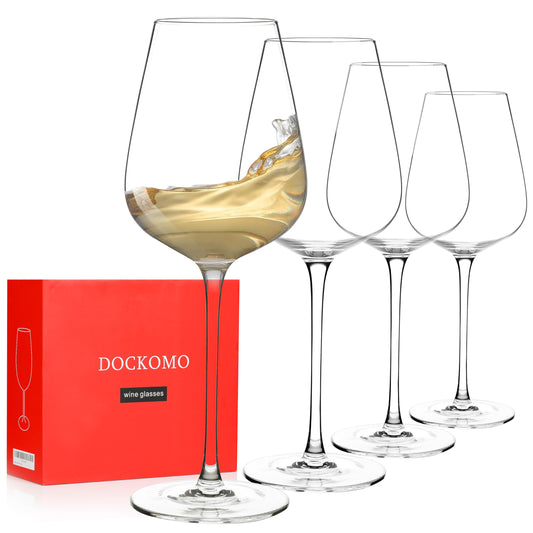 DOCKOMO Set of 4 Italian White Wine Glasses