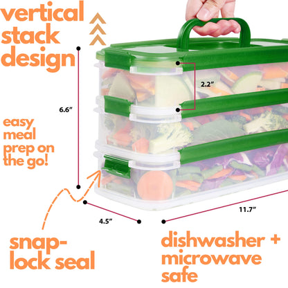 Smart Bamboo Cutting Board With Containers, Locking Lid, and Built-in GRATER. Easy To Clean Food Prep Station With Trays. Extra Large Smart Cutting Board Set with Stackable Containers For Easy Storage